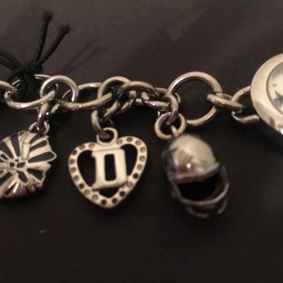 Fossil Dallas Cowboys charm bracelet watch - Picture 3 of 8